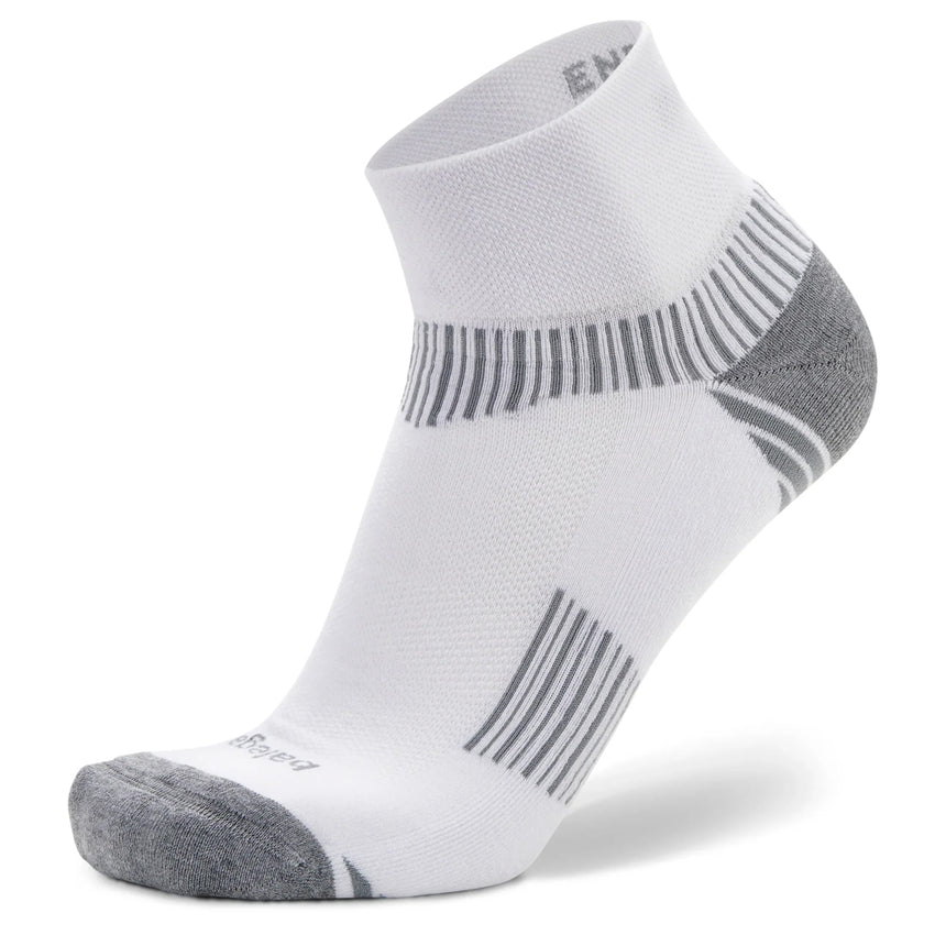 Balega Enduro Quarter Running Sock - White