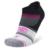 Balega Enduro Grit & Grace No-Show Running Sock - Black/White/Pink