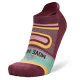 Balega Grit & Grace Move With Purpose No-Show Running Sock - Wildberry/Oriole
