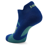 Balega Grit & Grace Start Today No-Show Running Sock - Neon Blue/Mellow Lime