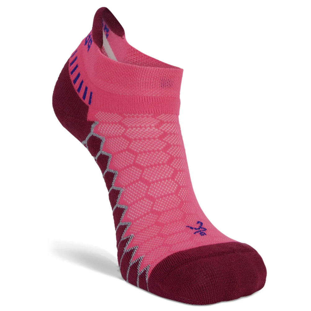 Balega Silver No Show  Running Sock -  WaterMelon