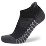 Balega Silver No Show  Running Sock -  Black