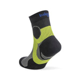 Balega Support Quarter Running Sock - Light Grey/Black