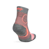 Balega Support Quarter Running Sock - Sherbert Pink/Midgrey