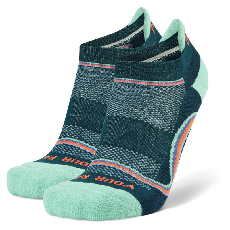 Balega Grit & Grace Your Race Your Pace No-Show Running Sock - Teal