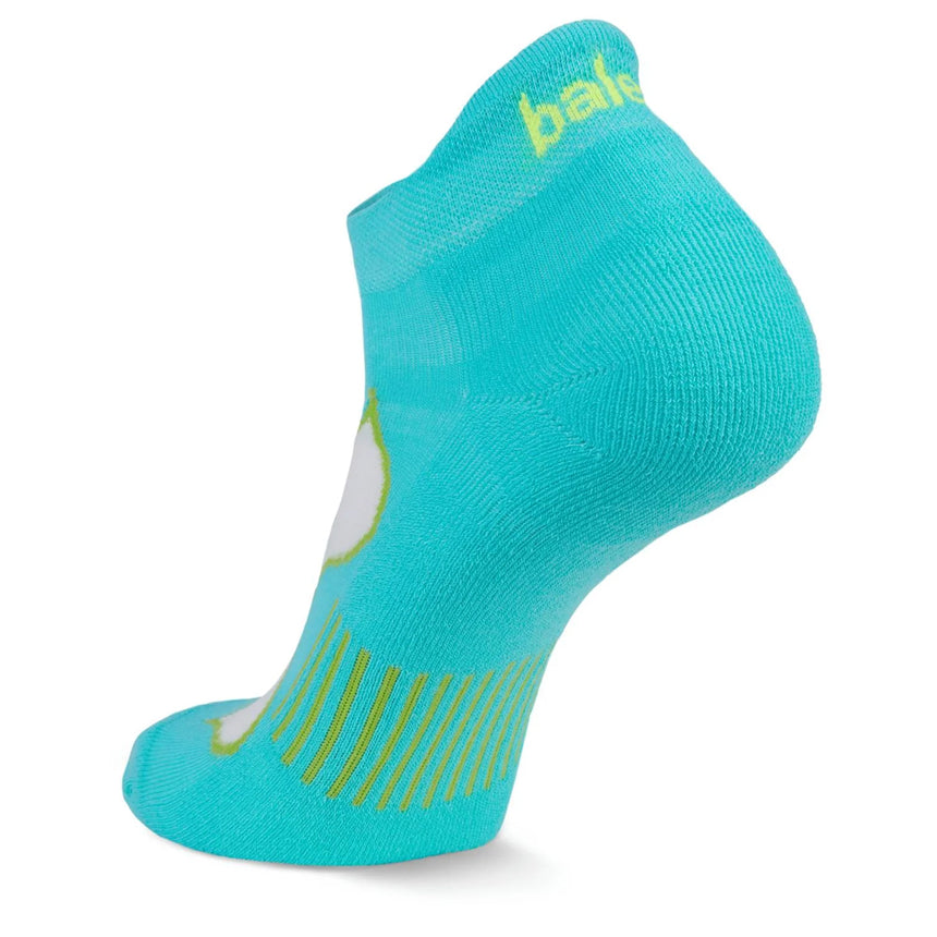 Balega Enduro No-Show Running Sock -  Turquoise/Lime Punch