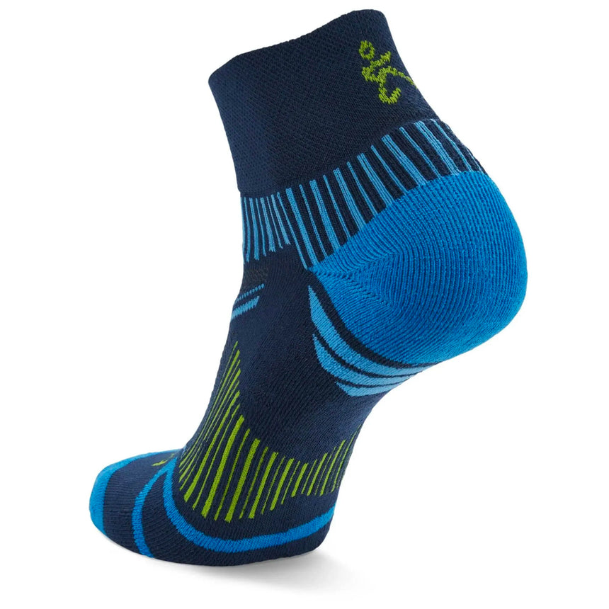 Balega-enduro-quarter-sock-Blue-side