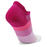 Balega Hidden Comfort Running Sock - Gradient Neon Pink/White