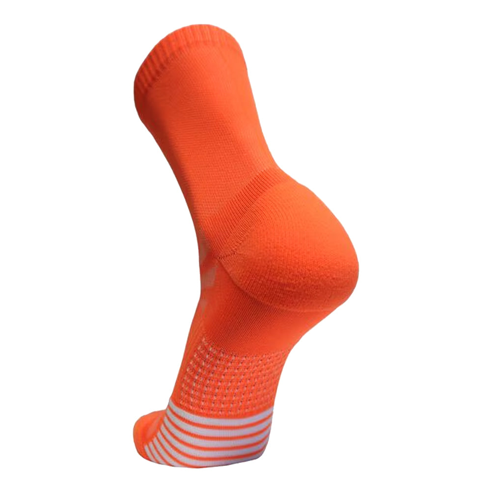 Brooks Ghost Lite Crew Running Sock - Fluoro Flash