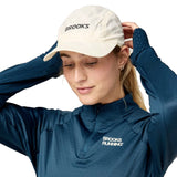 Brooks Unisex Journey Reflective Cap - Reflective Wordmark Bone