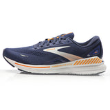 Brooks Adrenaline GTS 23 Men's Running Shoe - Peacoat/Ultramarina/Orange