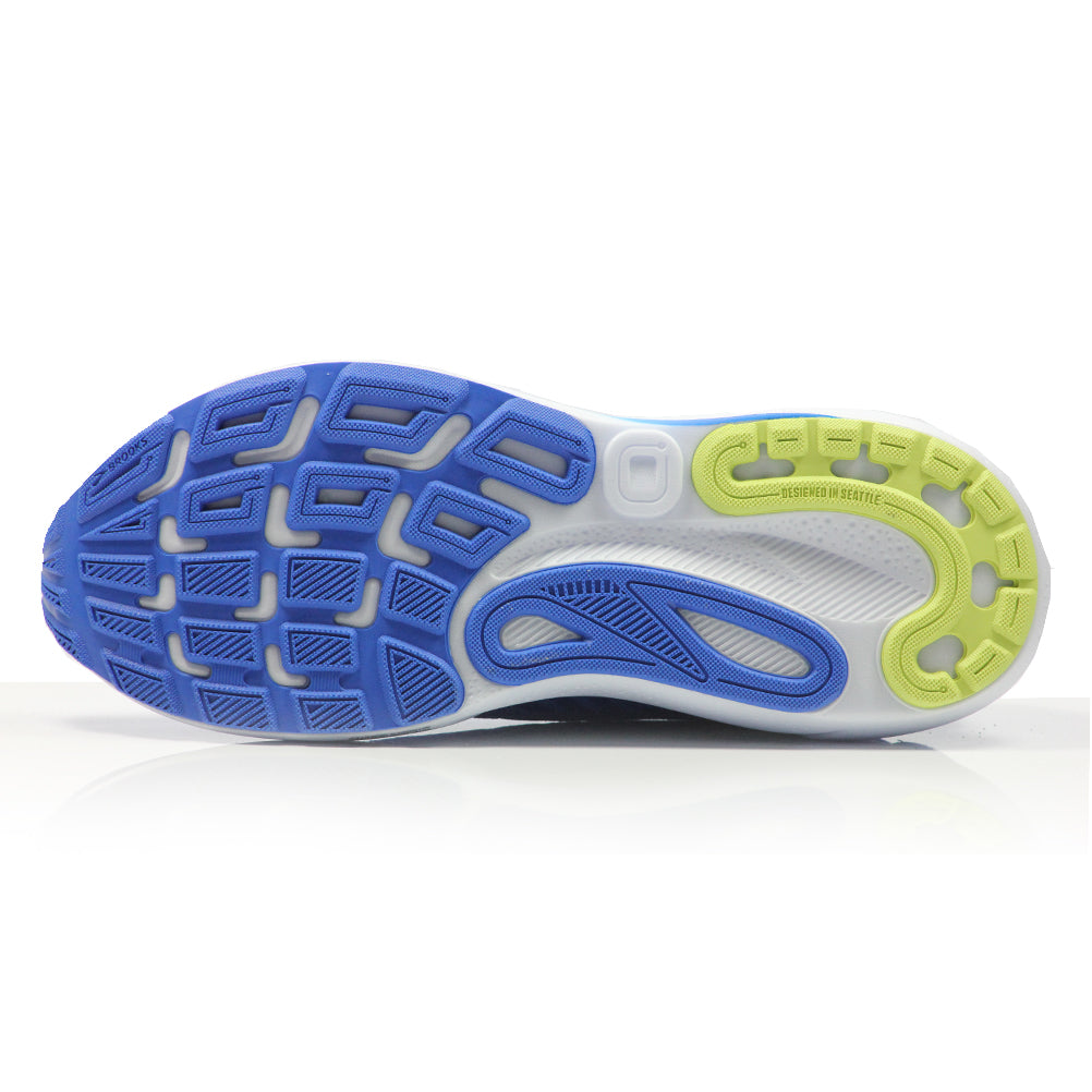 Brooks Adrenaline GTS 24 Men's Wide Fit Running Shoe - Cobalt/Neo Yellow/Peacoat