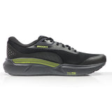 Brooks Adrenaline GTS 24 Weatherised Men's Running Shoe - Black/Ebony/New Yellow