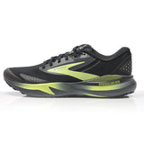 Brooks Adrenaline GTS 24 Weatherised Men's Running Shoe - Black/Ebony/New Yellow
