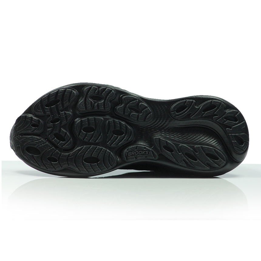 Brooks Adrenaline GTS 25 Wide Fit Men's Running Shoe - Black/Black/Ebony