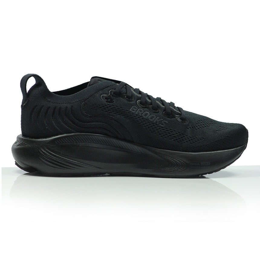 Brooks Adrenaline GTS 25 Wide Fit Men's Running Shoe - Black/Black/Ebony