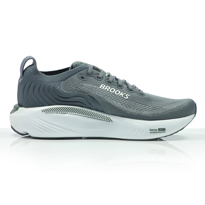 Brooks Adrenaline GTS 25 Men's Running Shoe - Grey/Paradise Green/Spruce