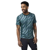 Brooks Atmosphere 3.0 Short Sleeve Men's Running Tee - Ultra Print/Deep Sea