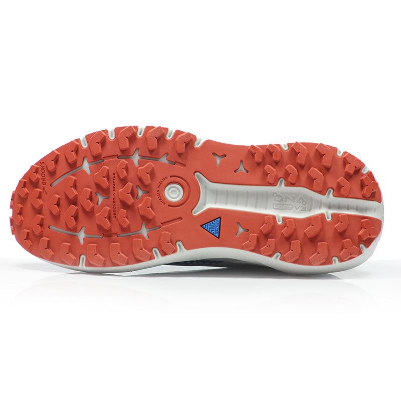 Brooks Caldera 6 Men's Trail Shoe - Peacoat/Atomic Blue/Rooibos