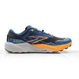 Brooks Caldera 7 Men's Trail Shoe - Ebony/Blue Sapphire/Orange