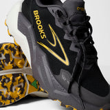 Brooks Caldera 8 Men's Trail Shoe - Black/Rabbit/Zest
