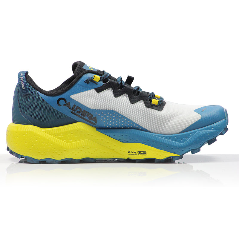 Brooks Caldera 8 Men's Trail Shoe - Blue/Quince/Celestial