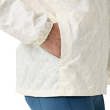 Brooks Canopy Reflective Men's Running Jacket - Reflective Wordmark Bone