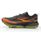 Brooks Cascadia 20 Men's Trail Shoe - Black/Tigerlily/Orange