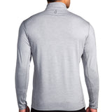 Brooks Dash Half Zip 2.0 Men's Running Top - Htr Stone