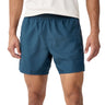 Brooks Dash Reflective Men's Running Short - Reflective Wordmark Indigo