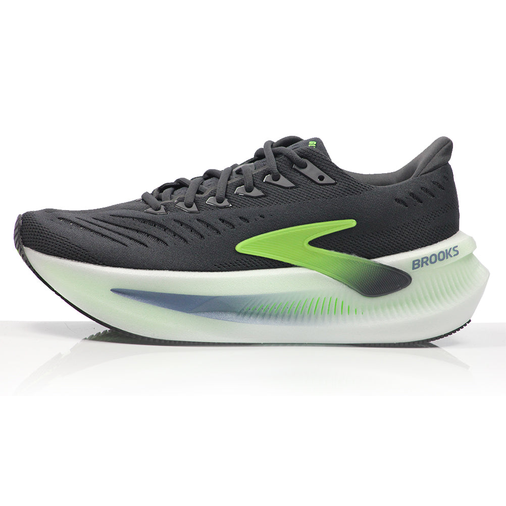 Brooks Glycerin Max 2 Men's Running Shoe - Phantom/White/Green Gecko