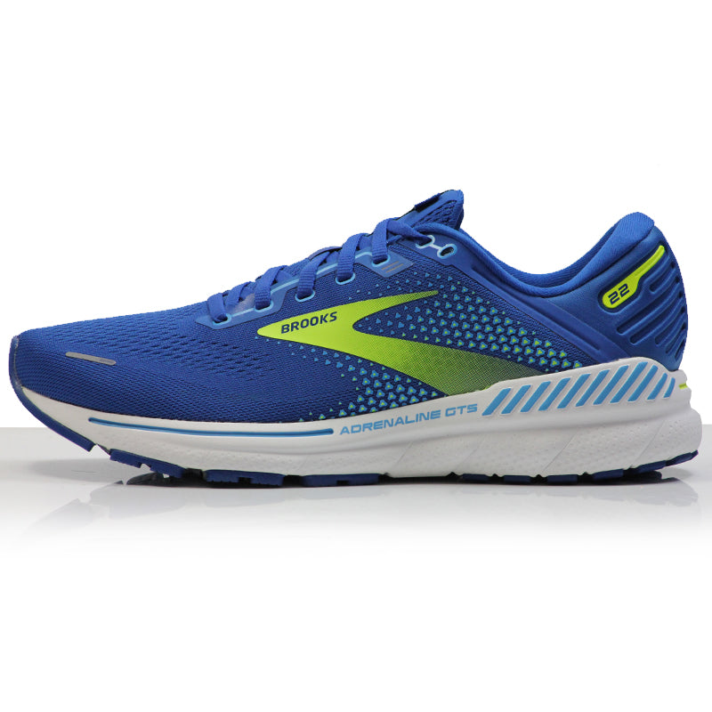 Brooks Adrenaline GTS 22 Men's Running Shoe - Blue/Nightlife/White