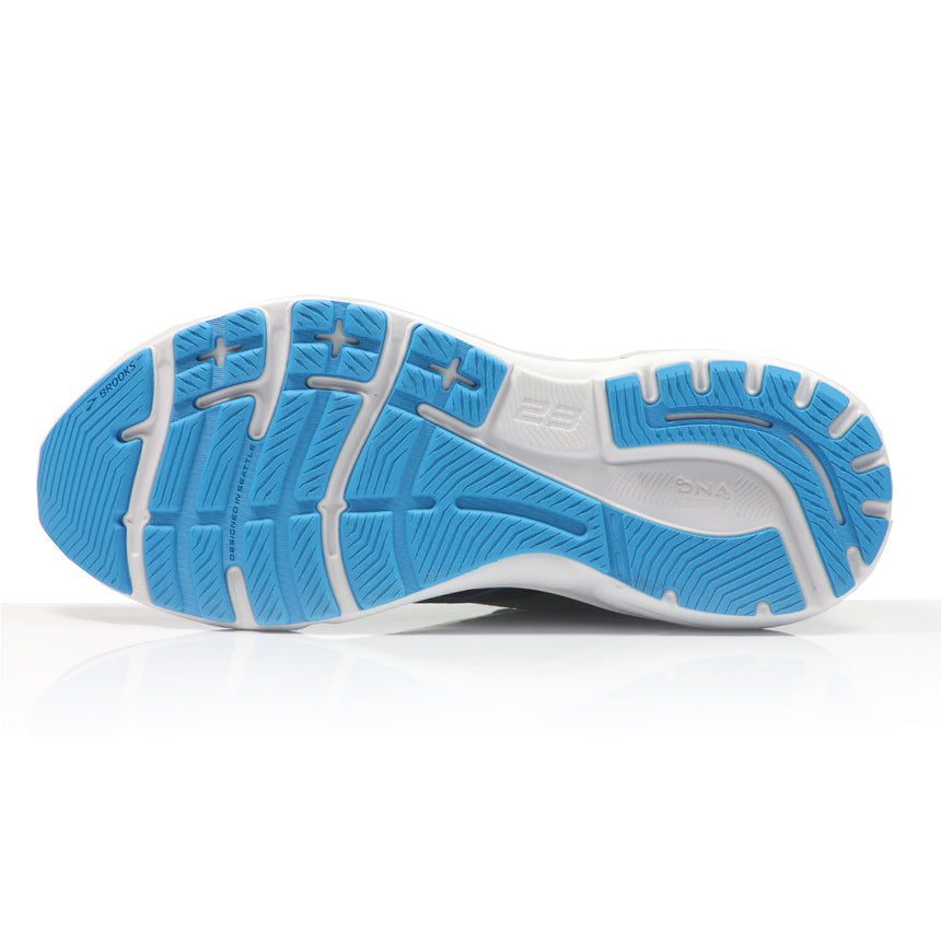 Brooks Adrenaline GTS 23 Men's Running Shoe - Black/Hawaiian Ocean/Green