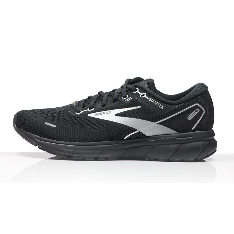 Brooks Ghost 14 GTX Men's Running Shoe Black/Black/Ebony – The
