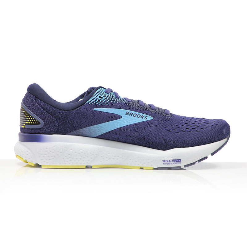 Brooks Ghost 16 Men's Running Shoe - Blue/Bonnie Blue/Yellow