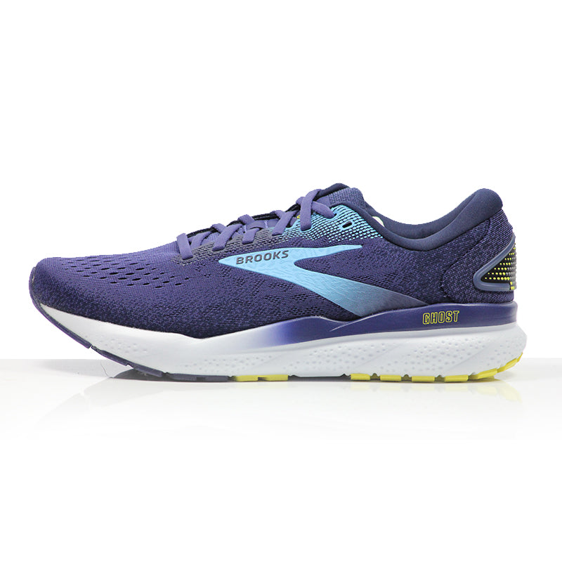Brooks Ghost 16 Men's Running Shoe - Blue/Bonnie Blue/Yellow