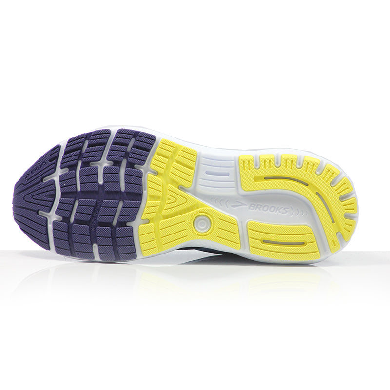 Brooks Ghost 16 Men's Running Shoe - Blue/Bonnie Blue/Yellow