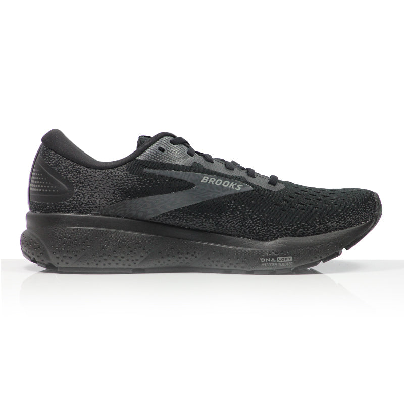 Brooks Ghost 16 GTX Men's Running Shoe - Black/Black/Ebony