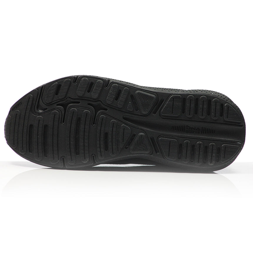 Brooks Ghost Max Women's Wide Fit Running Shoe - Black/Black/Ebony