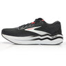 Brooks Ghost Max 2 Men's Running Shoe - Black/White/Fiery Red