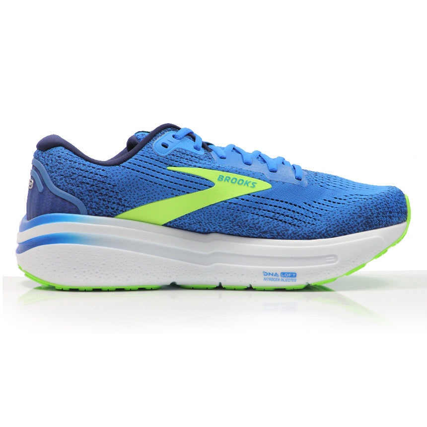 Brooks Ghost Max 2 Men's Running Shoe - Dutch Blue/Green Gecko/Peacoat