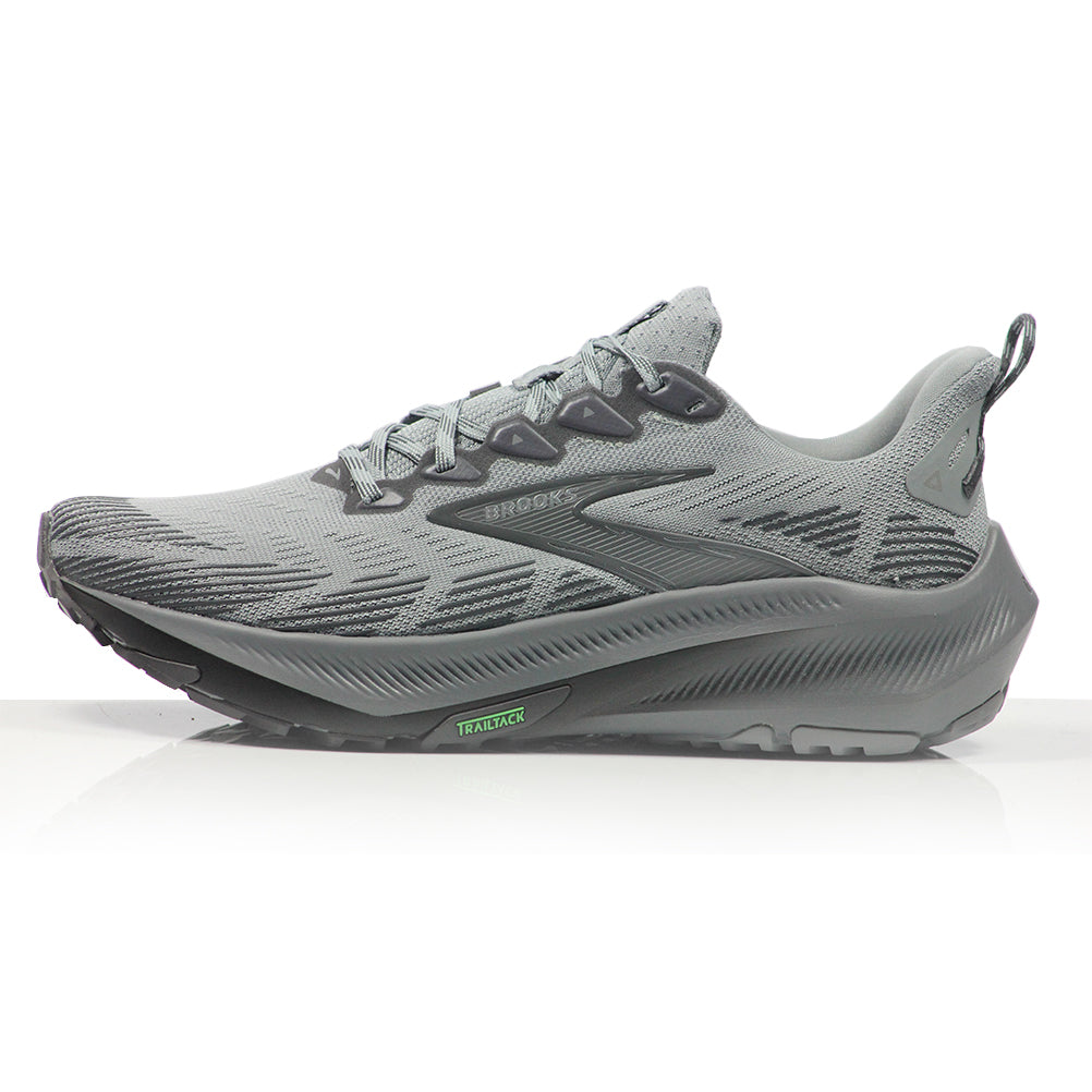 Brooks Ghost Trail Men's Trail Shoe - Gray/Gray/Blackened Pearl