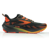 Brooks Ghost Trail Men's Trail Shoe - Black/Red/Orange