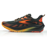 Brooks Ghost Trail Men's Trail Shoe - Black/Red/Orange