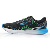 Brooks Glycerin GTS 20 Men's Running Shoe - Black/Hawaiian Ocean/Green