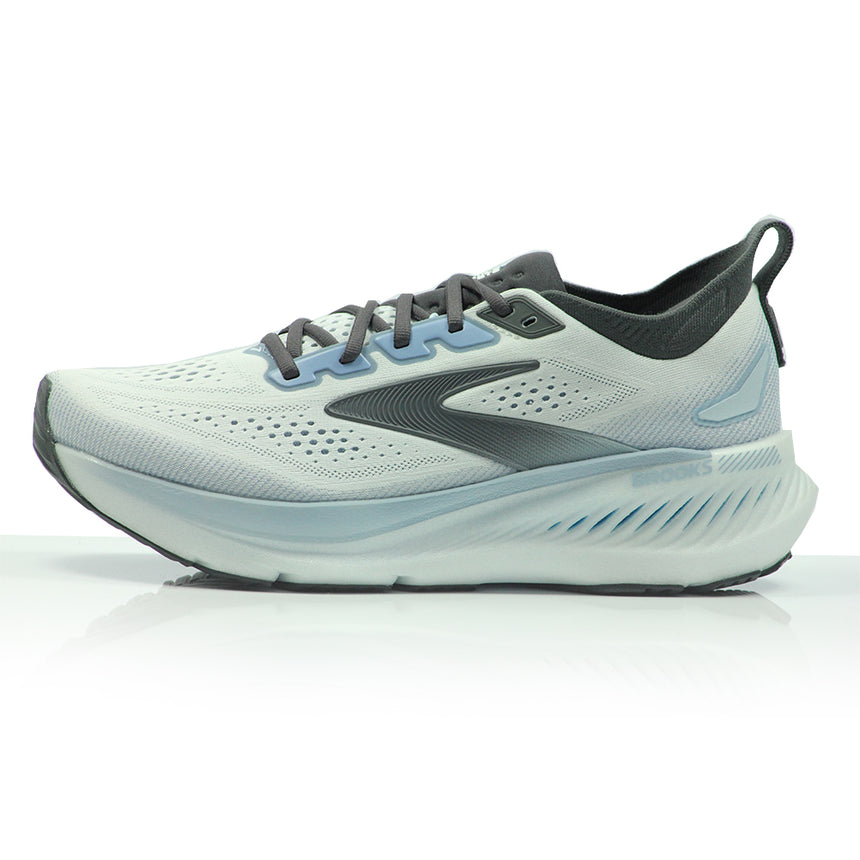 Brooks Glycerin GTS 23 Men's Running Shoe - White/Rain/Baltic Sea