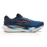 Brooks Glycerin GTS 21 Men's Running Shoe - Blue Opal/Black/Nasturtium
