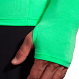 Brooks High Point Long Sleeve Men's Running Tee - Hyper Green