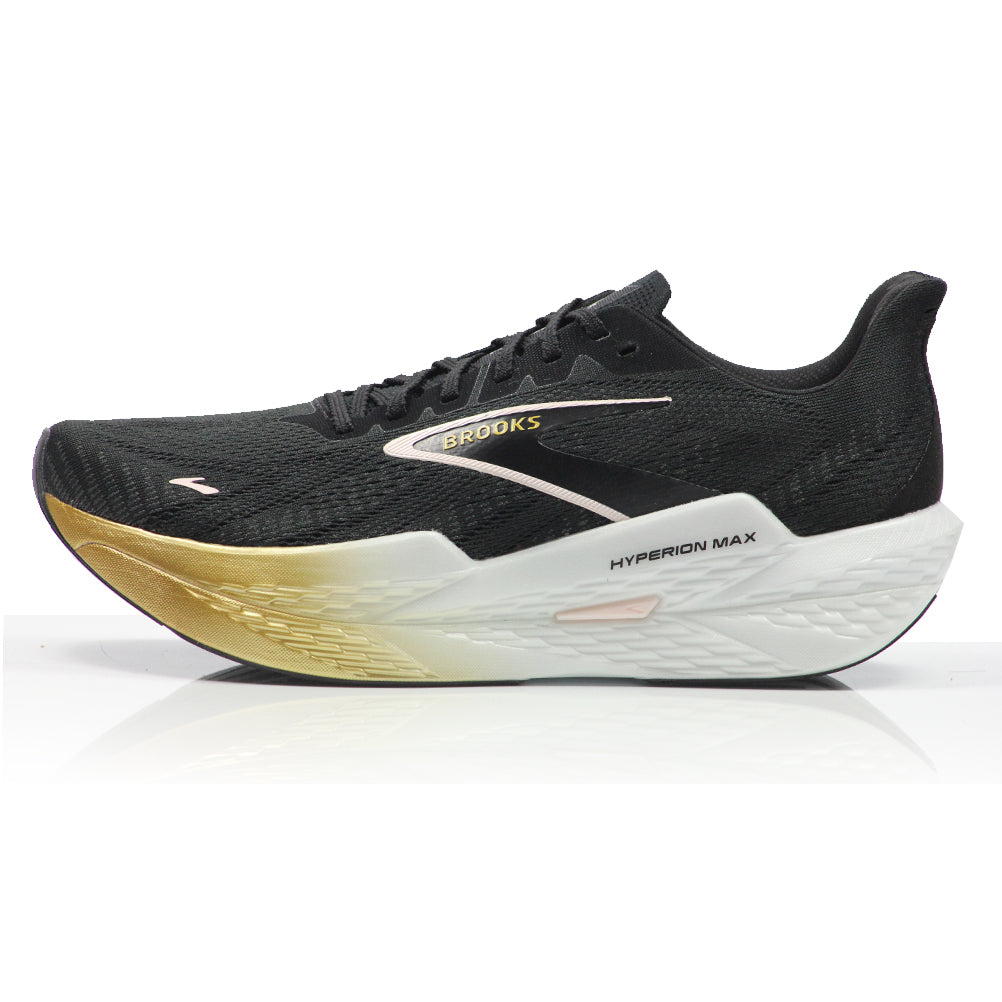 Brooks Hyperion Max 2 Men's Running Shoe - Black/Gold/Pink