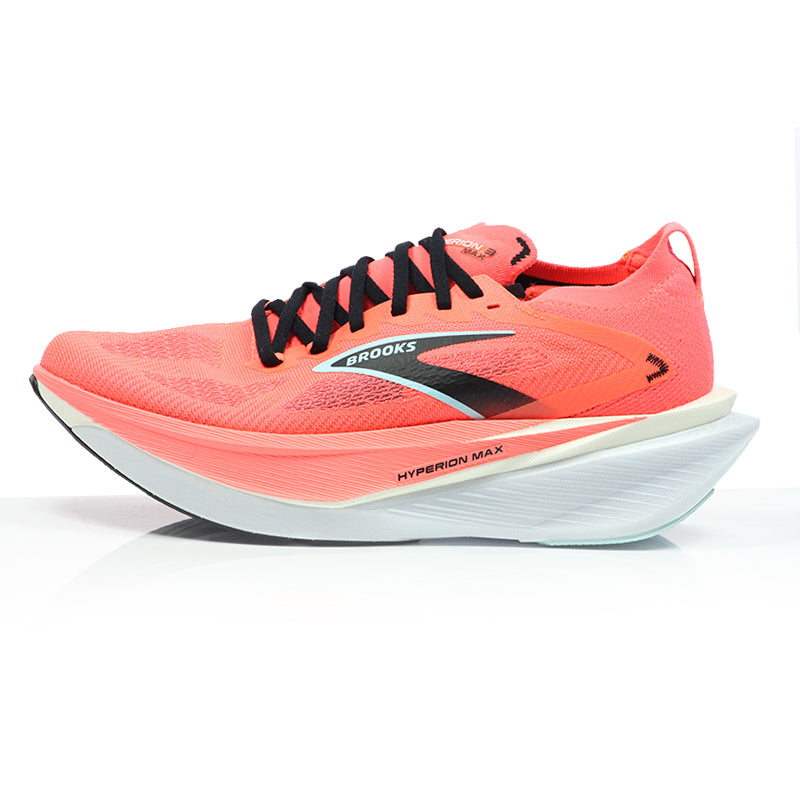 Brooks Hyperion Max 3 Men's Running Shoe - Fiery Coral/Black/Atomizer